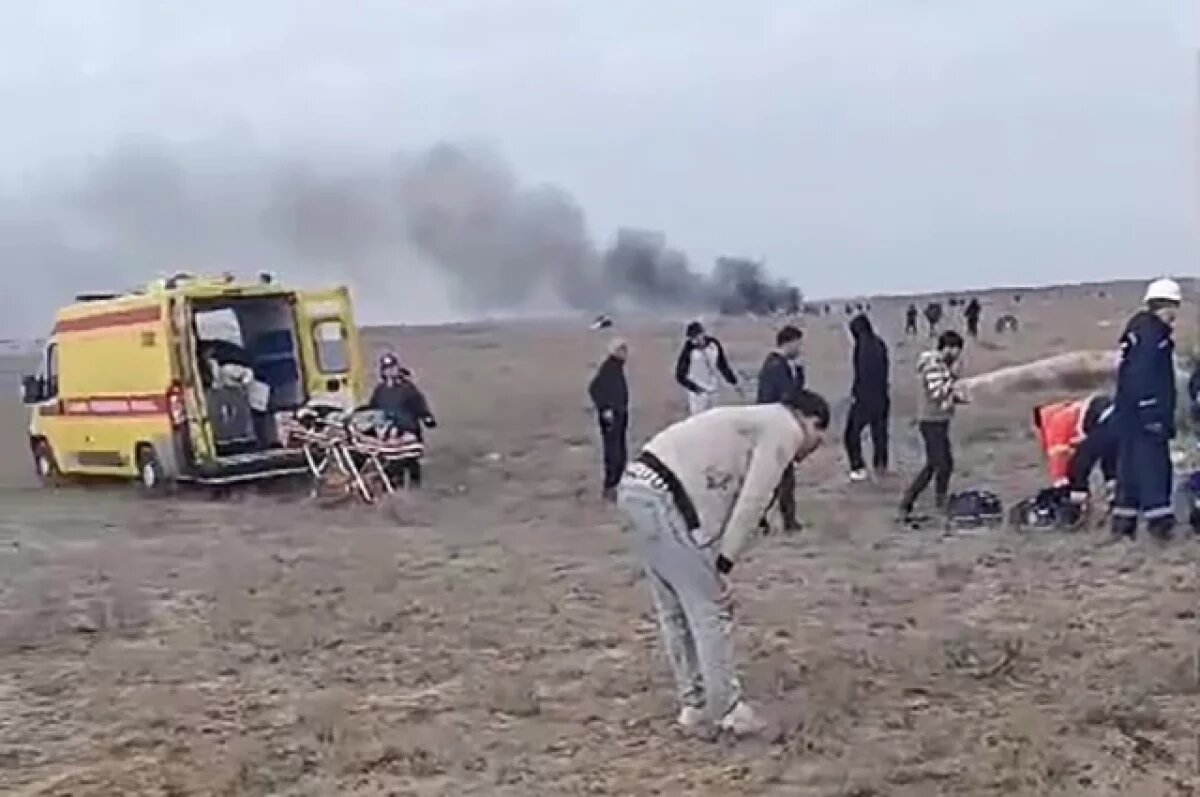    МЧС Казахстана: при крушении самолёта близ Актау погиб ребенок