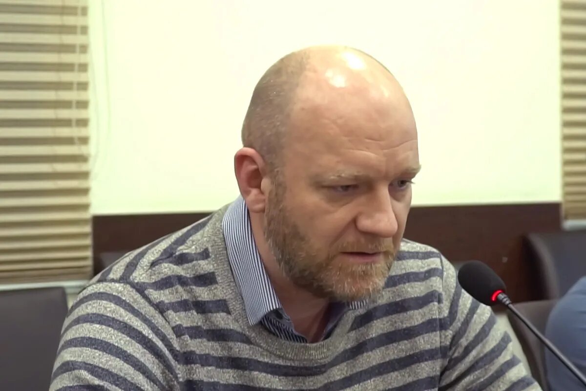    Максим Железняк. © Скриншот из трансляции "Ридуса" / Ridus.ru