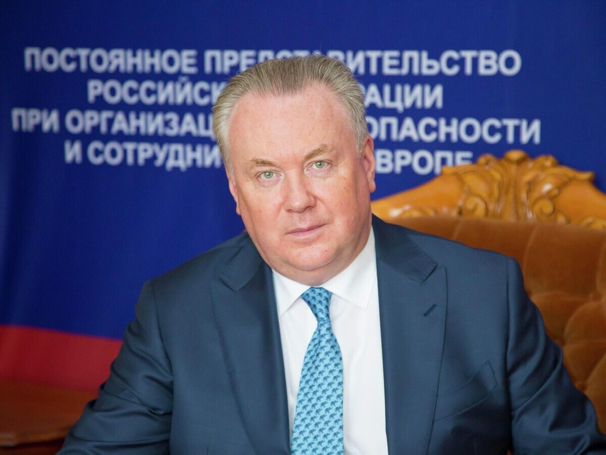    Постоянный представитель РФ при Организации по безопасности и сотрудничеству в Европе Александр Лукашевич © Фото предоставлено постоянным представительством России при ОБСЕ