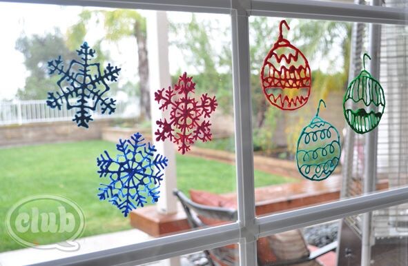    Витражная снежинка   
Источник: by Pauline Molinari