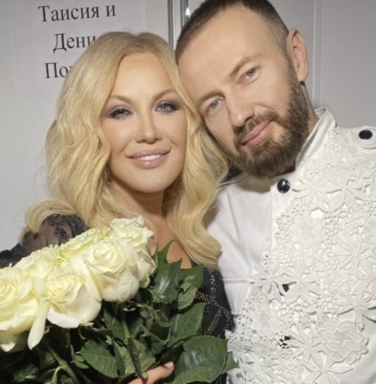 Таисия Повалий с сыном Денисом