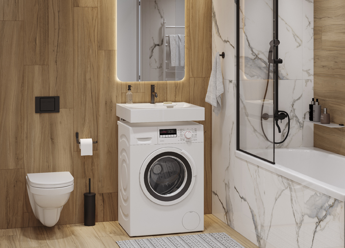 В интерьере: умывальник от SANITA LUXE