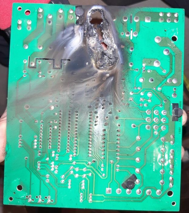 Последствия плазменной дуги