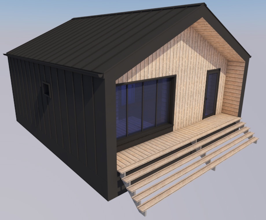 Внешний вид дачного дома