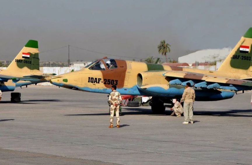 Два десятка Су-25, поставленных летом 2014 не внесли перелом в войну, но появились в нужное время и в нужном месте. И оказались "соломинкой, сломавшей хребет верблюду". Фото ВВС Ирака