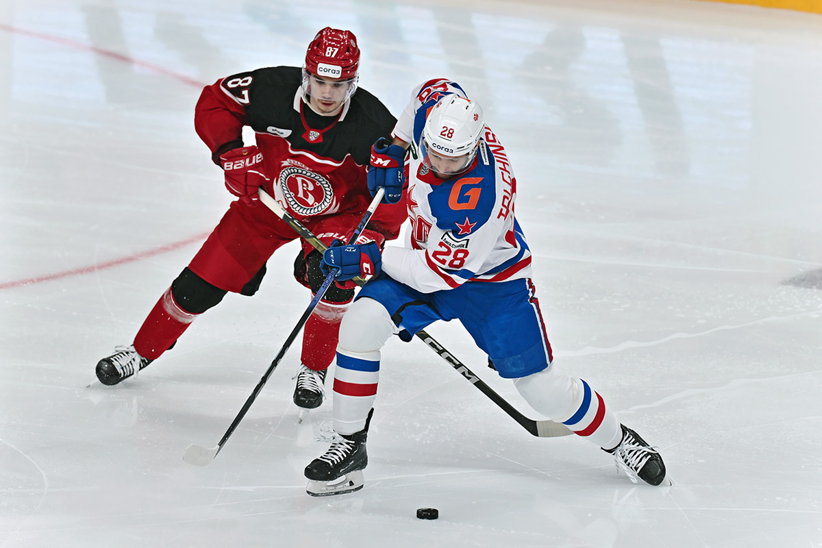 Матч КХЛ СКА - Витязь