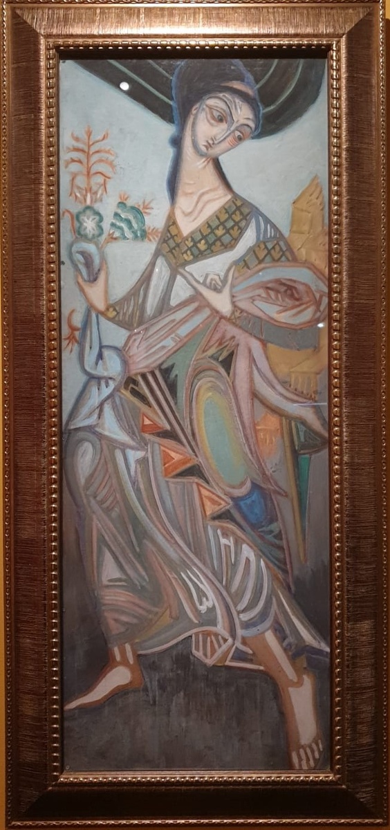 Д.С.Стеллецкий Аллегория Утро 1910 картон, бумага, гуашь, темпера