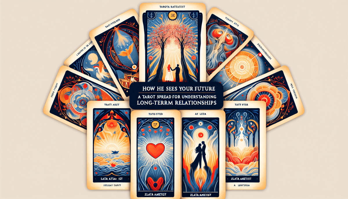    Как он видит ваше будущее: расклад Таро для понимания отношений на долгосрочной перспективе Злата Аметист