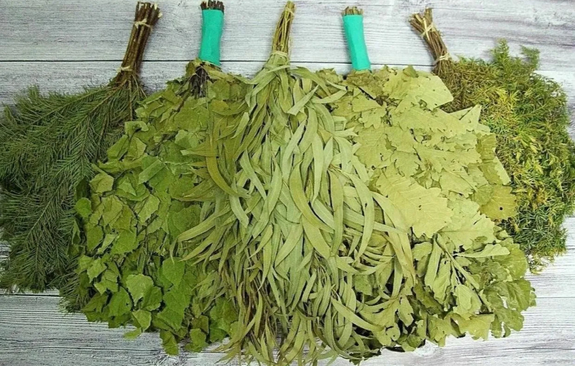 Разновидность веников 