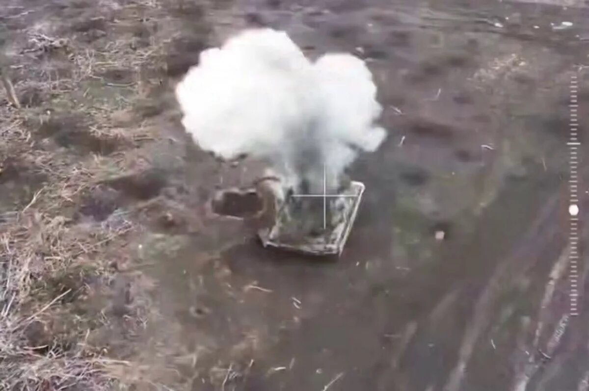    Расчёт БПЛА ставропольских десантников уничтожил танк ВСУ