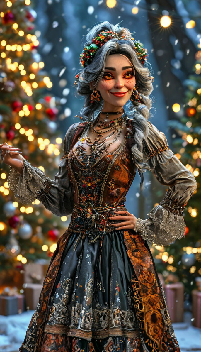 Фото автора сделано с любовью . Баба Яга или Ядвига. 