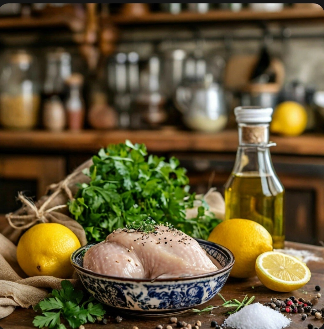 Готовим маринад для куриной грудки.