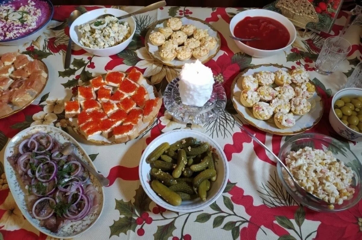    Стала известна минимальная стоимость новогоднего стола на Кубани