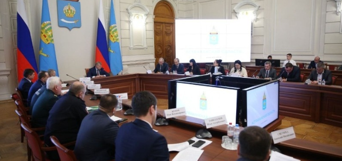 Заседание под руководством губернатора АО.