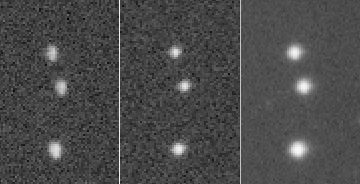 Искаженная форма звезд