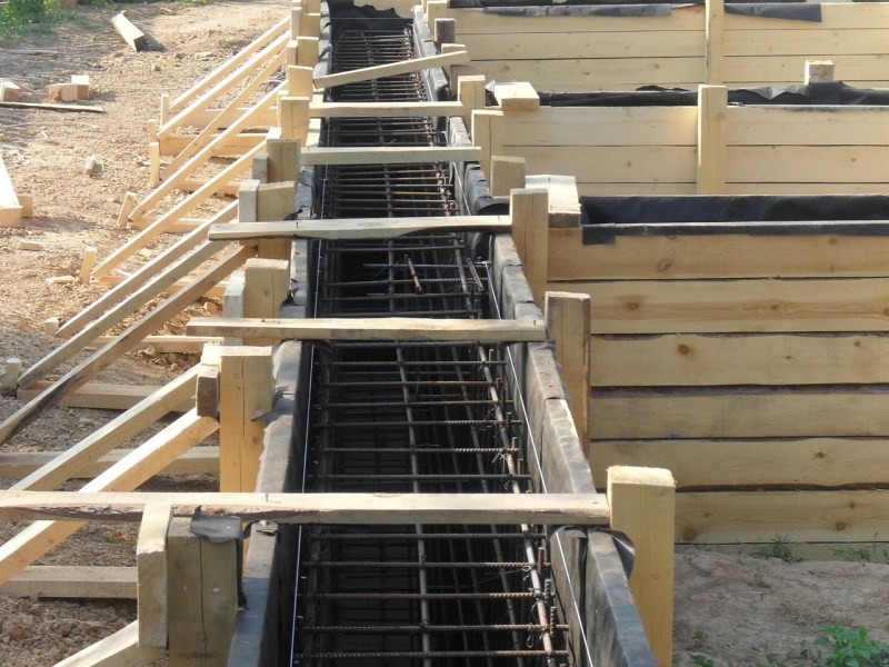 Формирование опалубки