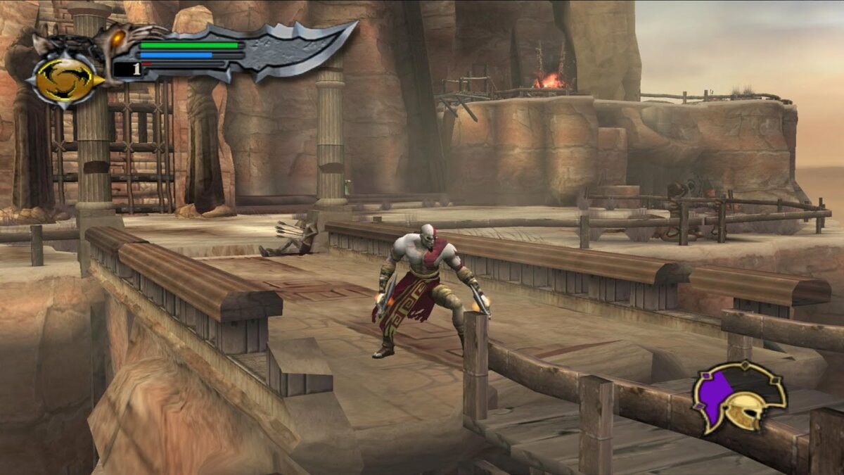 Скриншот из игры God of War