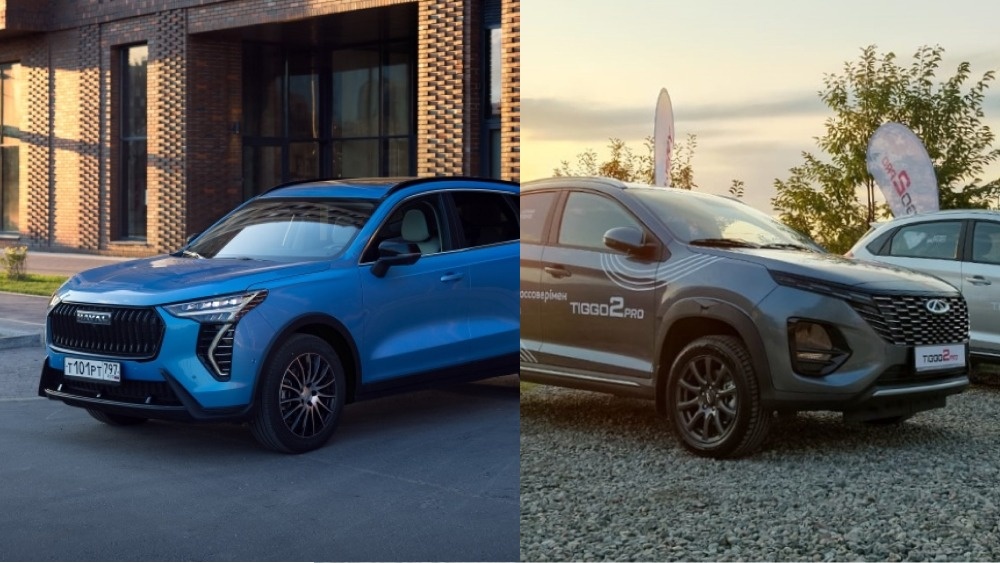 Фото Haval/Chery. Фотоколлаж «Китайских автомобилей»  📷
