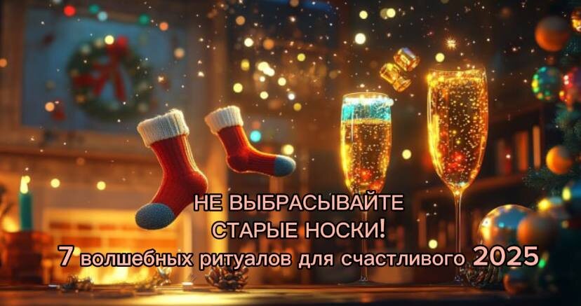 [Изображение 1]

📸 Волшебная новогодняя композиция с летающими носками и бокалами шампанского

🔍 #новогодние_ритуалы #магия #праздник #новыйгод2025