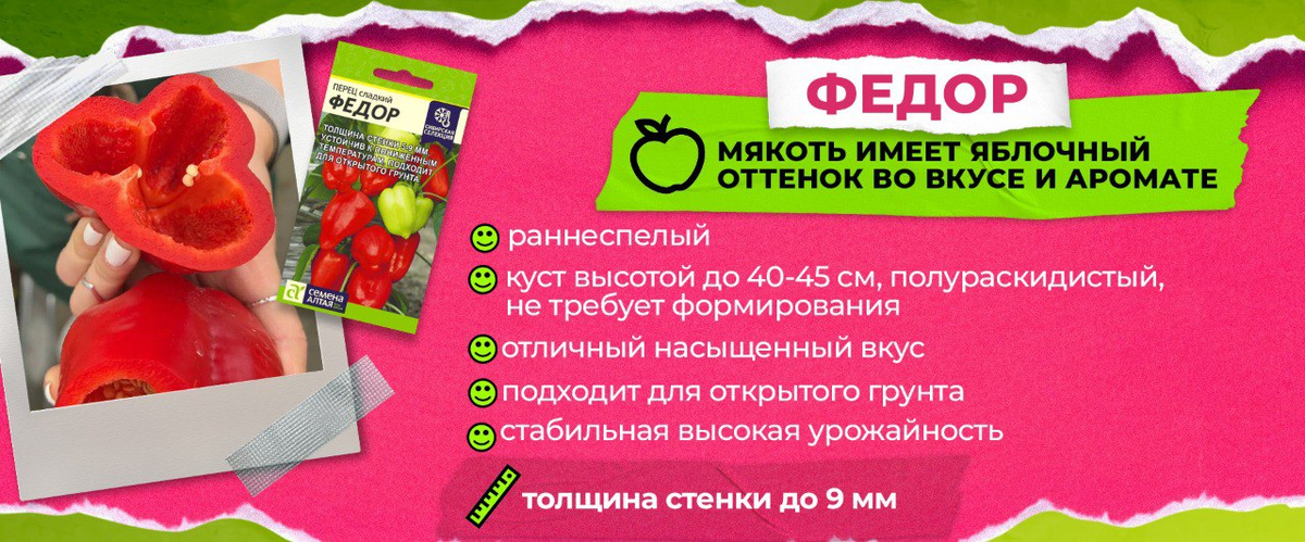 Шпаргалка-помощник. Сохраните, чтобы найти перец в 2025 году