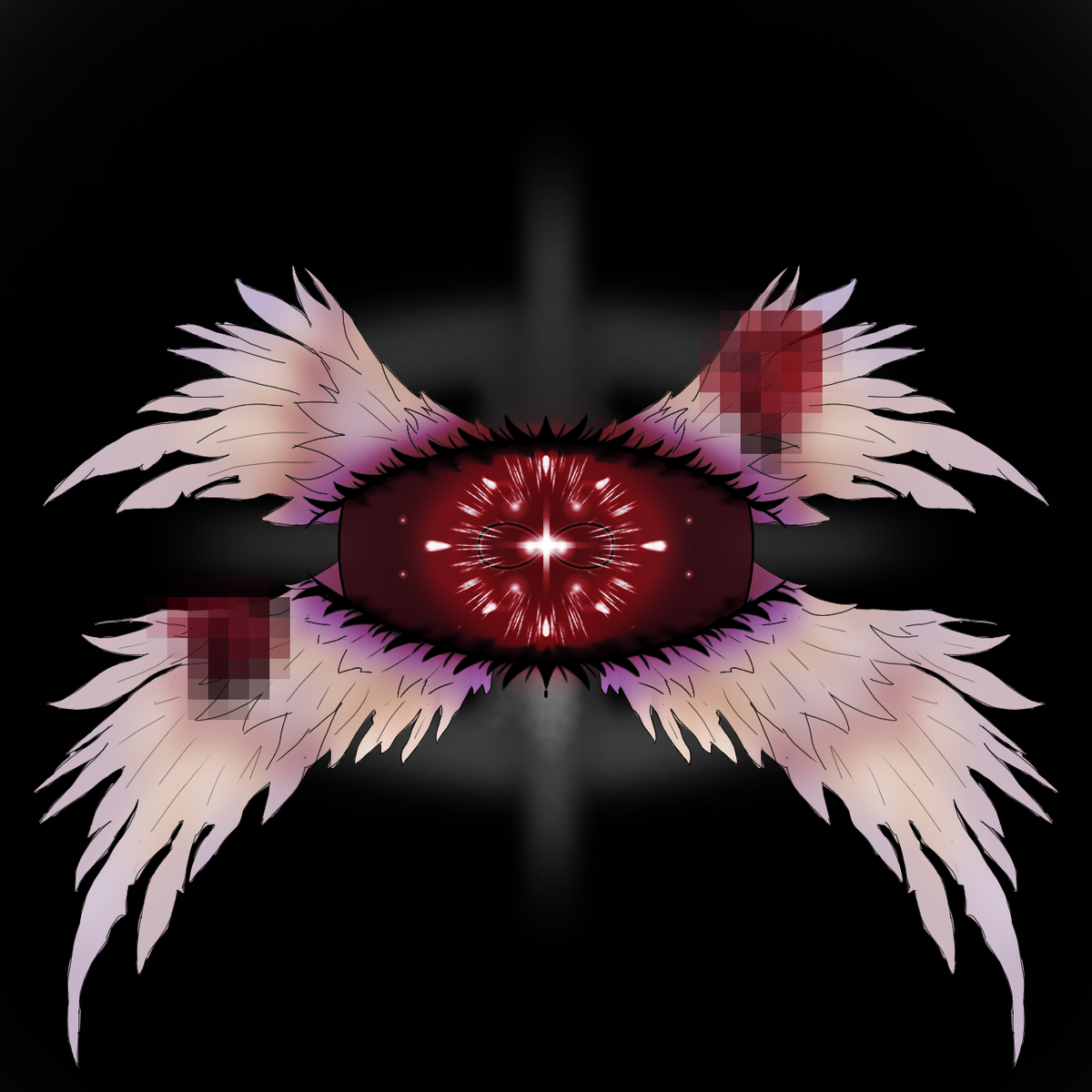 Я старался рисовать это чудо юдо