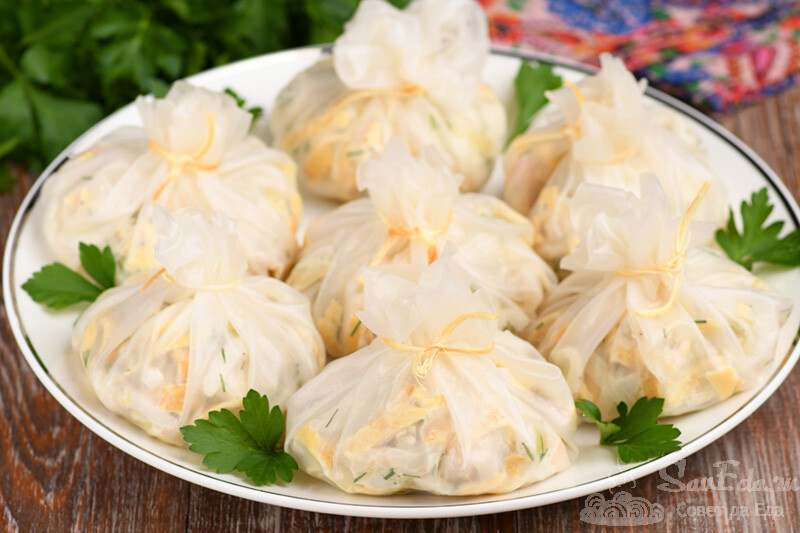 Оригинальная подача перемешанных салатов на праздничный стол (сразу 7 вариантов)