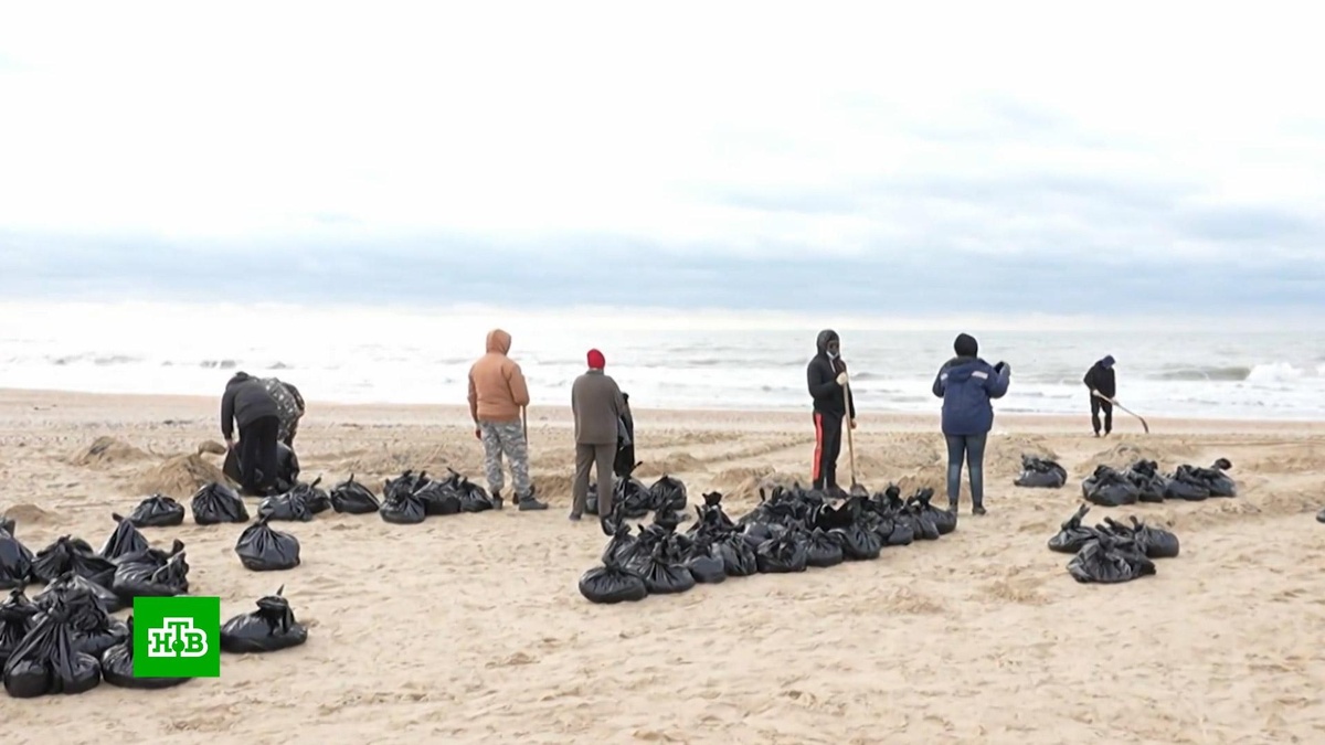    Краевой режим ЧС введен на Кубани после разлива мазута