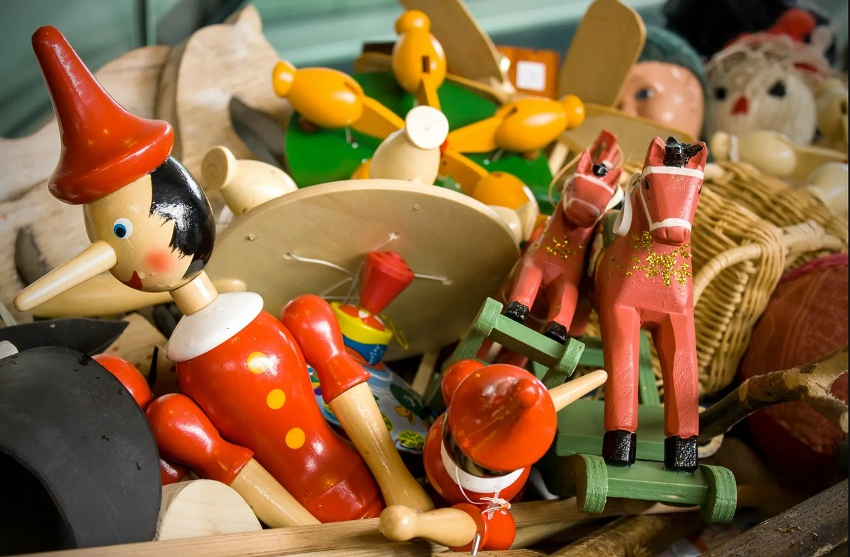 Деревянные игрушки советского союза