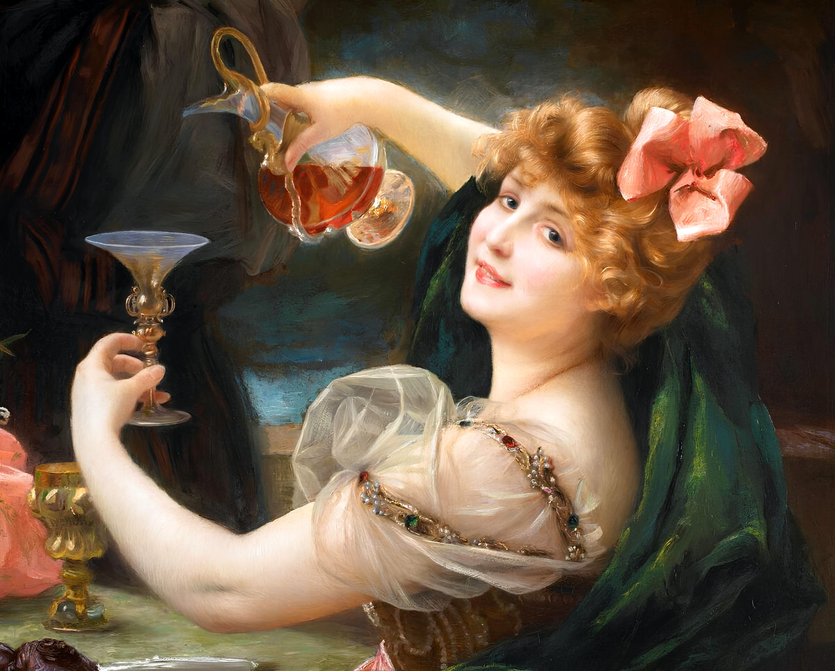 – С последним рабочим днём в этом году! (c) Картина французского художника Габриэля Ферье