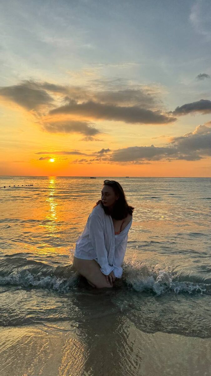 Лучшие закаты мы обычно ловим на пляже Ката Ной на Пхукете