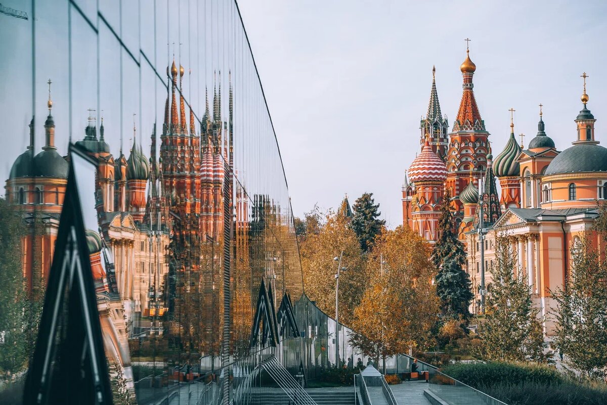Парк «Зарядье» в Москве