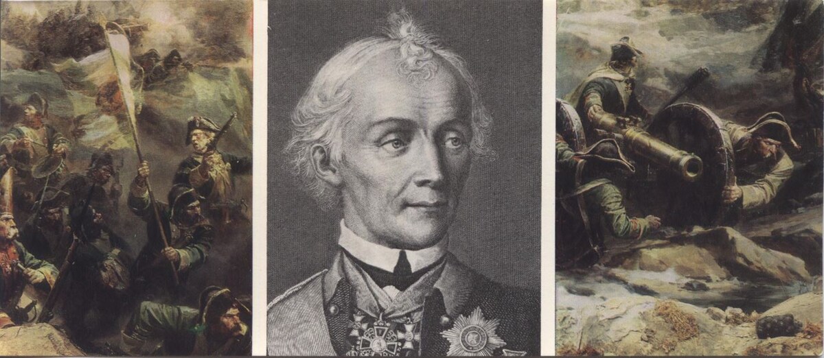 Фрагменты диорамы. Портрет генералиссимуса