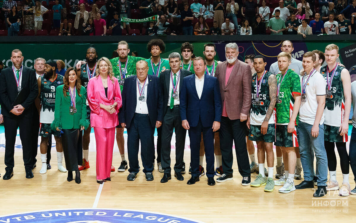 ​«Серебро УНИКСа прошлого сезона — это тоже металл все-таки драгоценный и вечный». Фото: © Салават Камалетдинов / «Татар-информ»