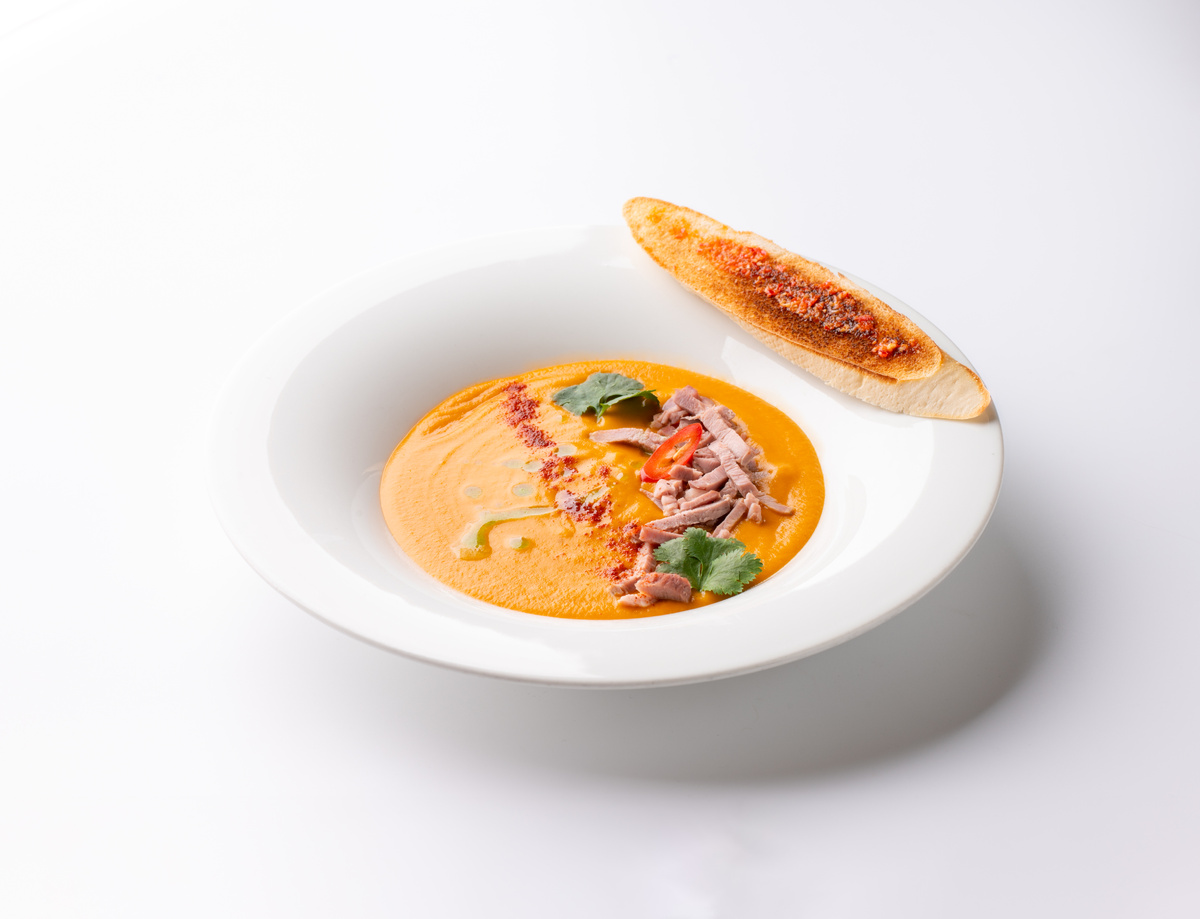                                                   «Суп-пюре из чечевицы с бараниной»