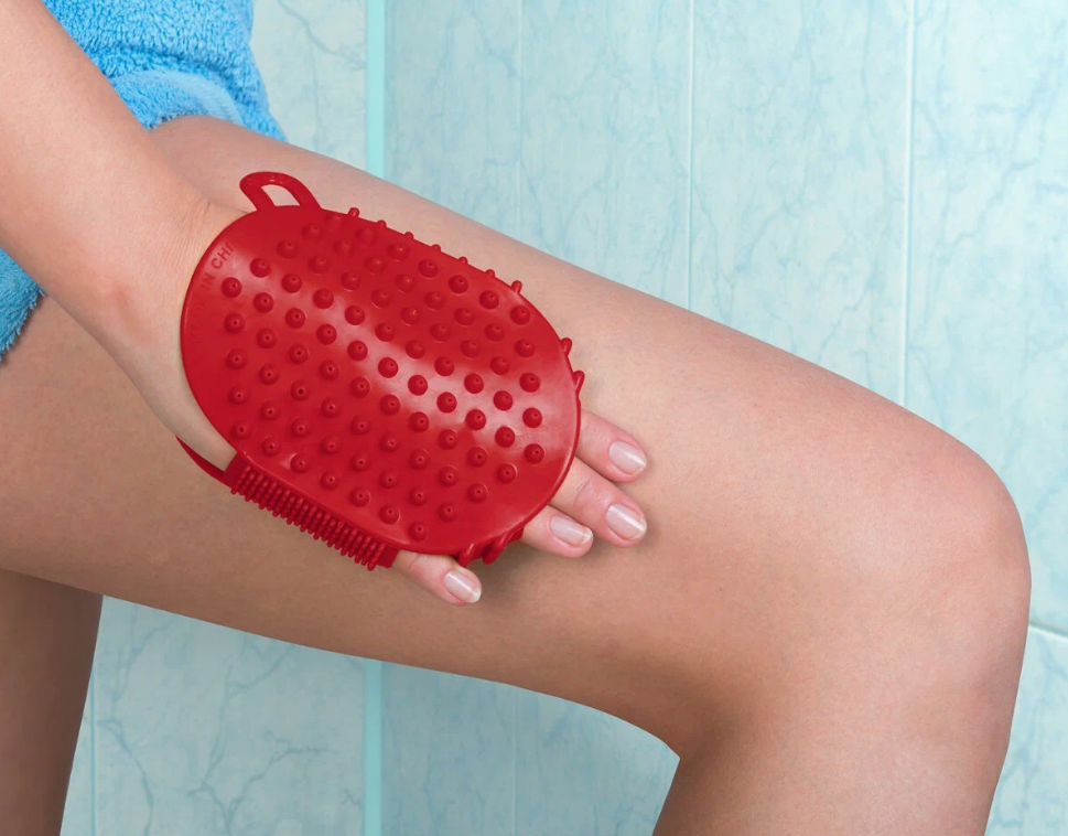 Мочалка массажная для бани "Чудо варежка"