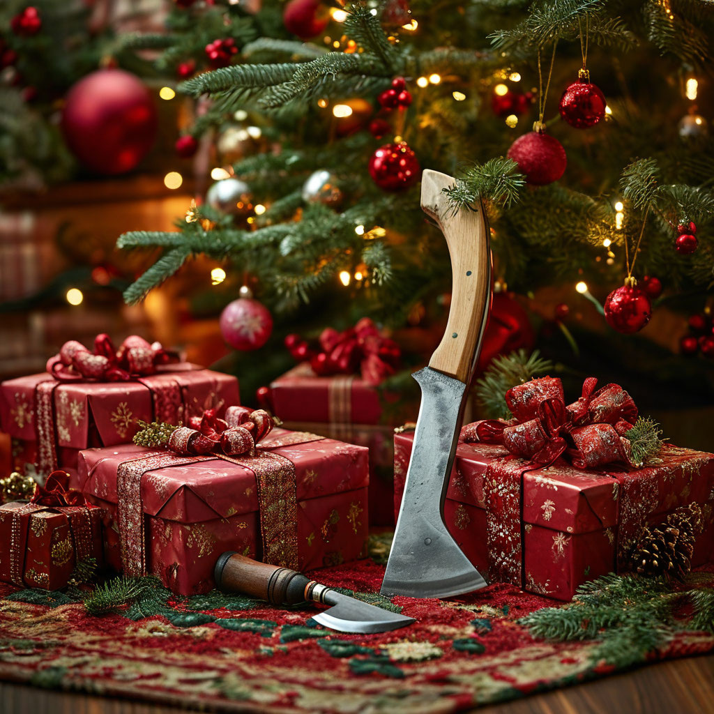 Не все подарки распакованы. Помните анекдот Ю.Никулина про маньяка: "Что зимой и летом одним цветом?" - "Кровища!"