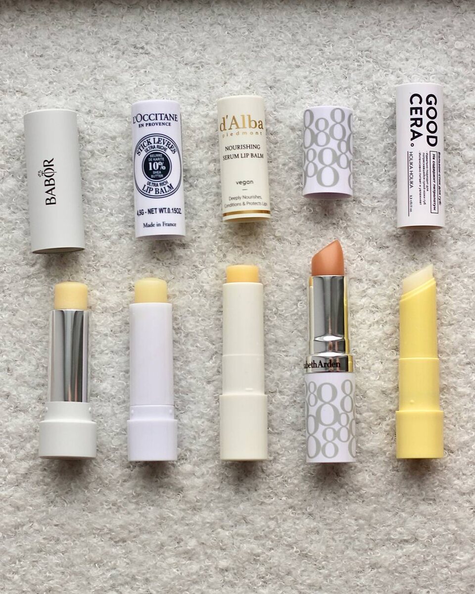 МОИ БАЛЬЗАМЫ ДЛЯ ГУБ