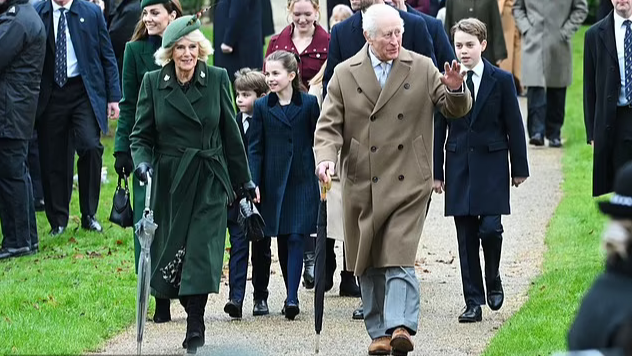 Король Чарльз и королева Камилла