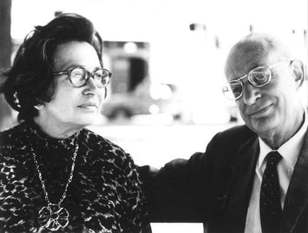 Майкл Балинт с коллегой и женой Энид