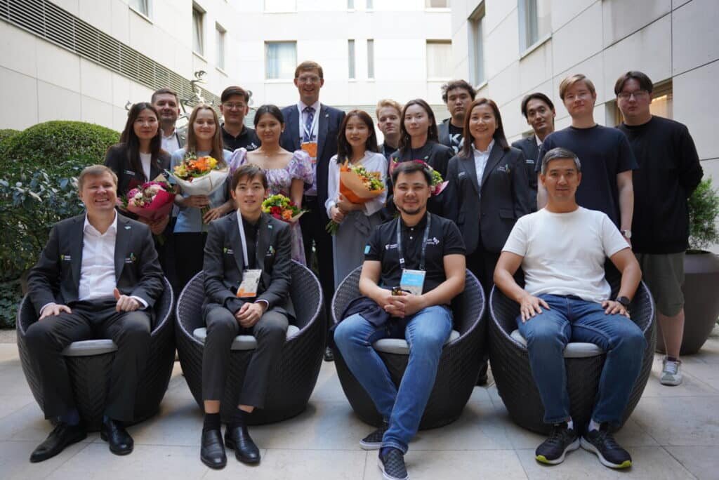    Триумфатором в этом году стал Казыбек Ногербек, завоевав золото на чемпионате мира / Фото: Казахстанская федерация шахмат