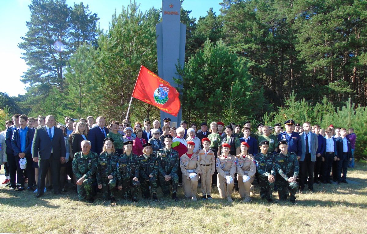Суровикинцы в Синицынском бору