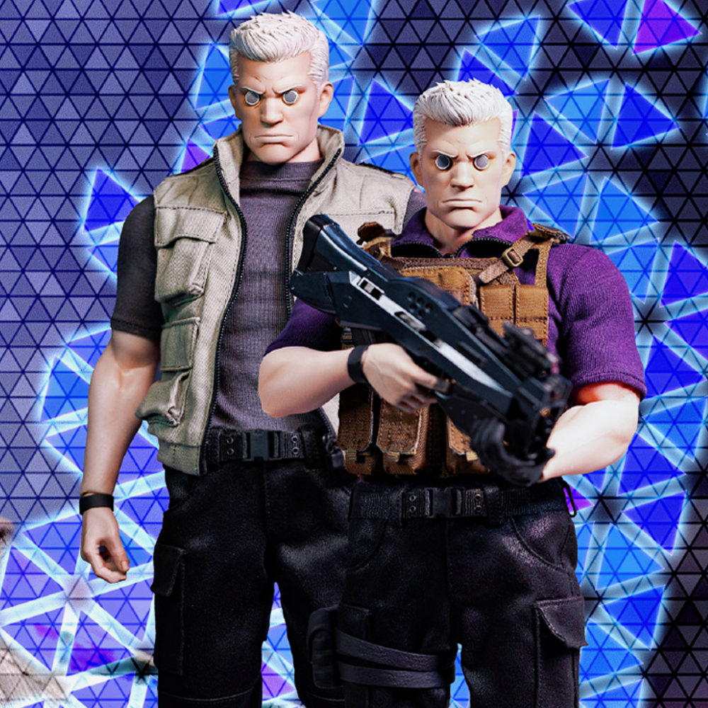 Одежда фигурки DAMTOYS 1/6 scale Ghost in the Shell SAC_2045 Batou DMS043