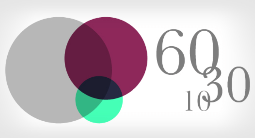 Гармоничная цветовая пропорция