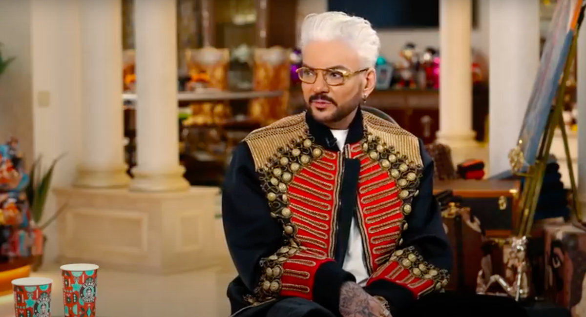 дом Филиппа Киркорова, скрин из интервью Лауры Джугелии Fametime TV