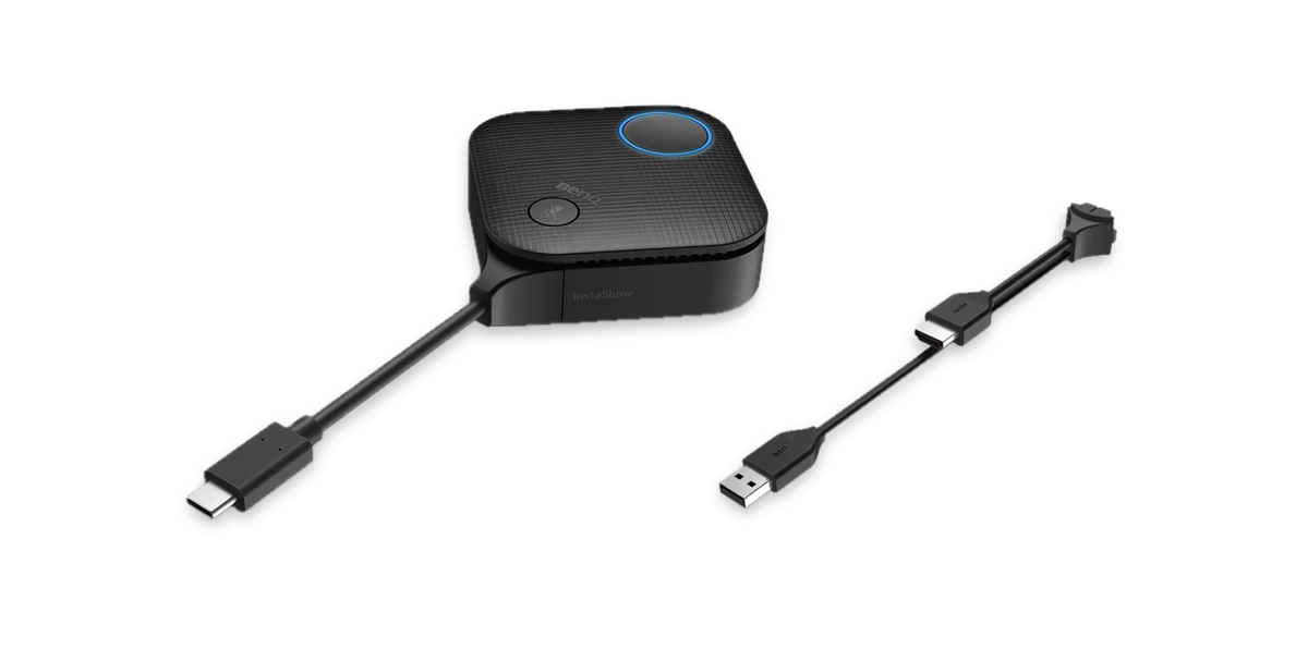 Кнопка-передатчик BenQ InstaShow® VS20 со сменными интерфейсами