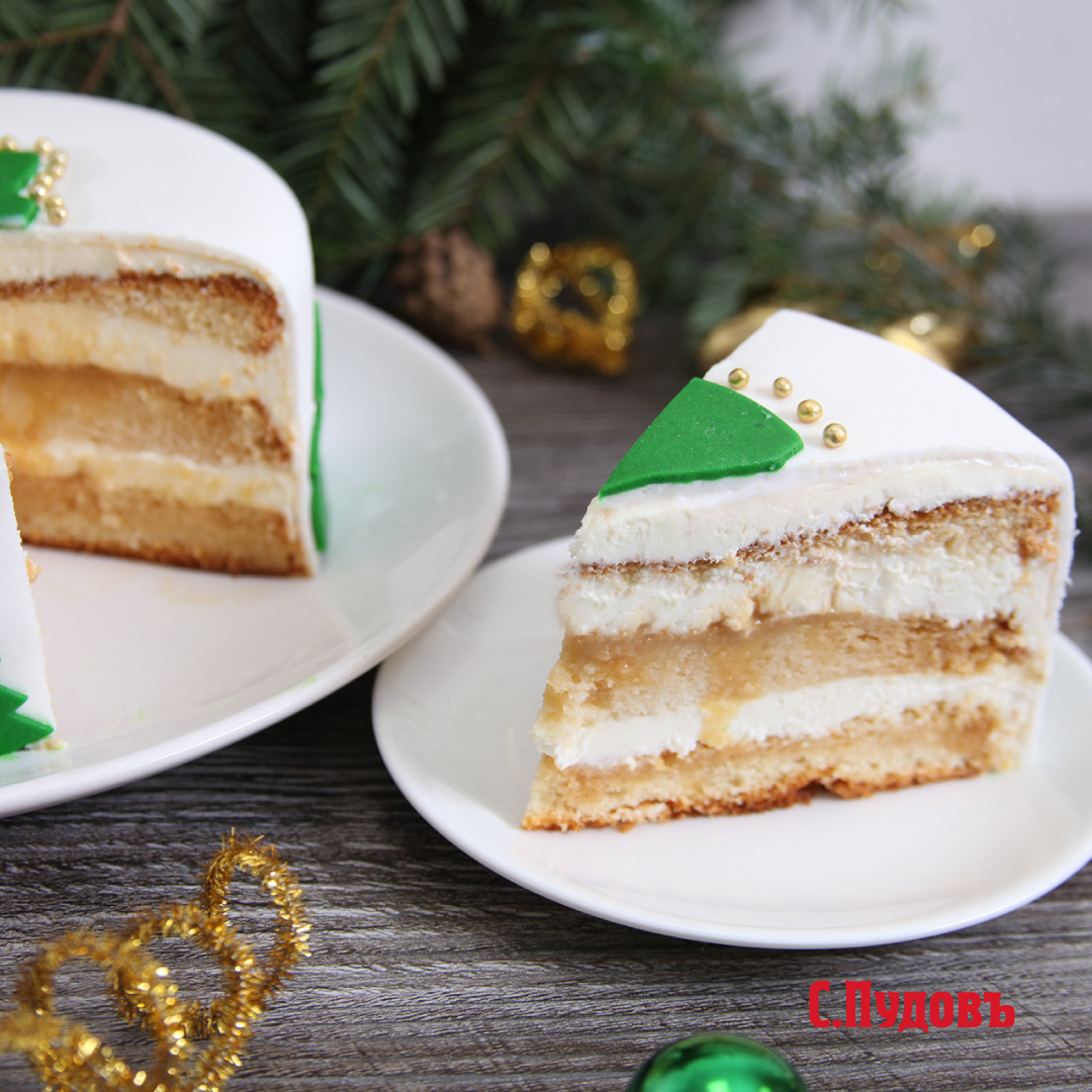 Новогодний торт
