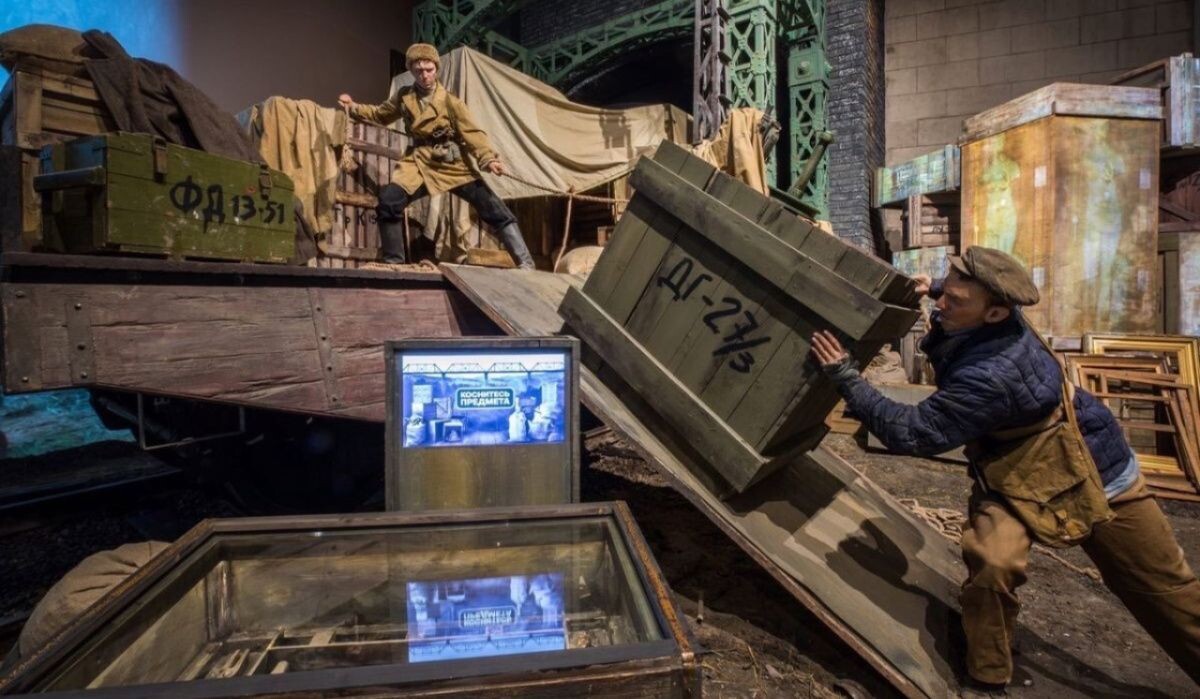     Экспозиция «Подвиг Народа». Источник: victorymuseum.ru Автор фото: Пресс-служба Музея Победы