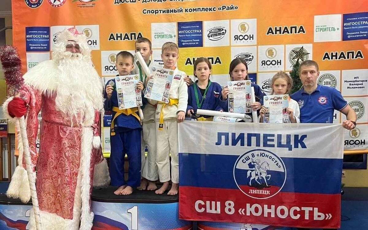    Липчане завоевали медали на межрегиональном турнире по дзюдо мэрии Липецка