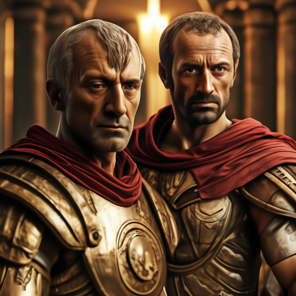 Публий Корнелий Сципион Африканский художник нейросеть