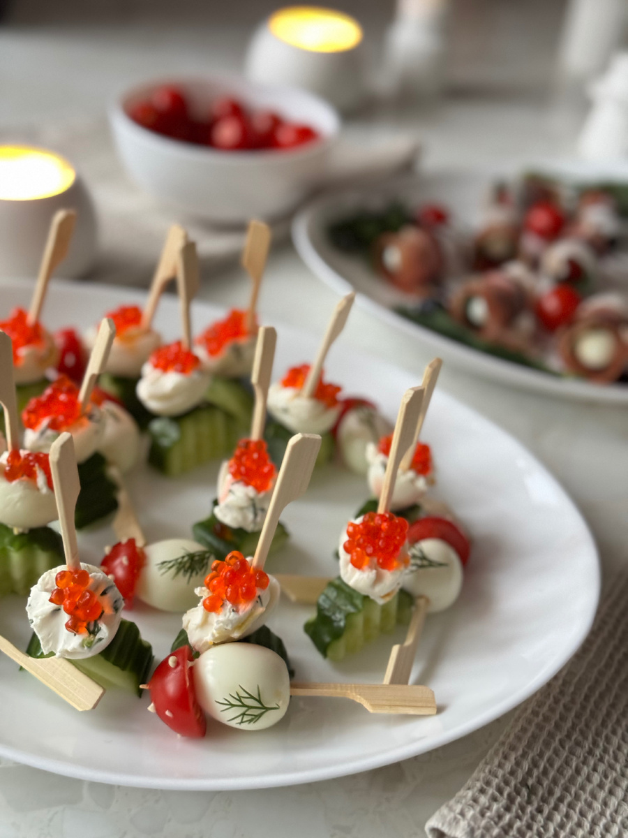 быстрые и вкусные закуски на новогодний стол 